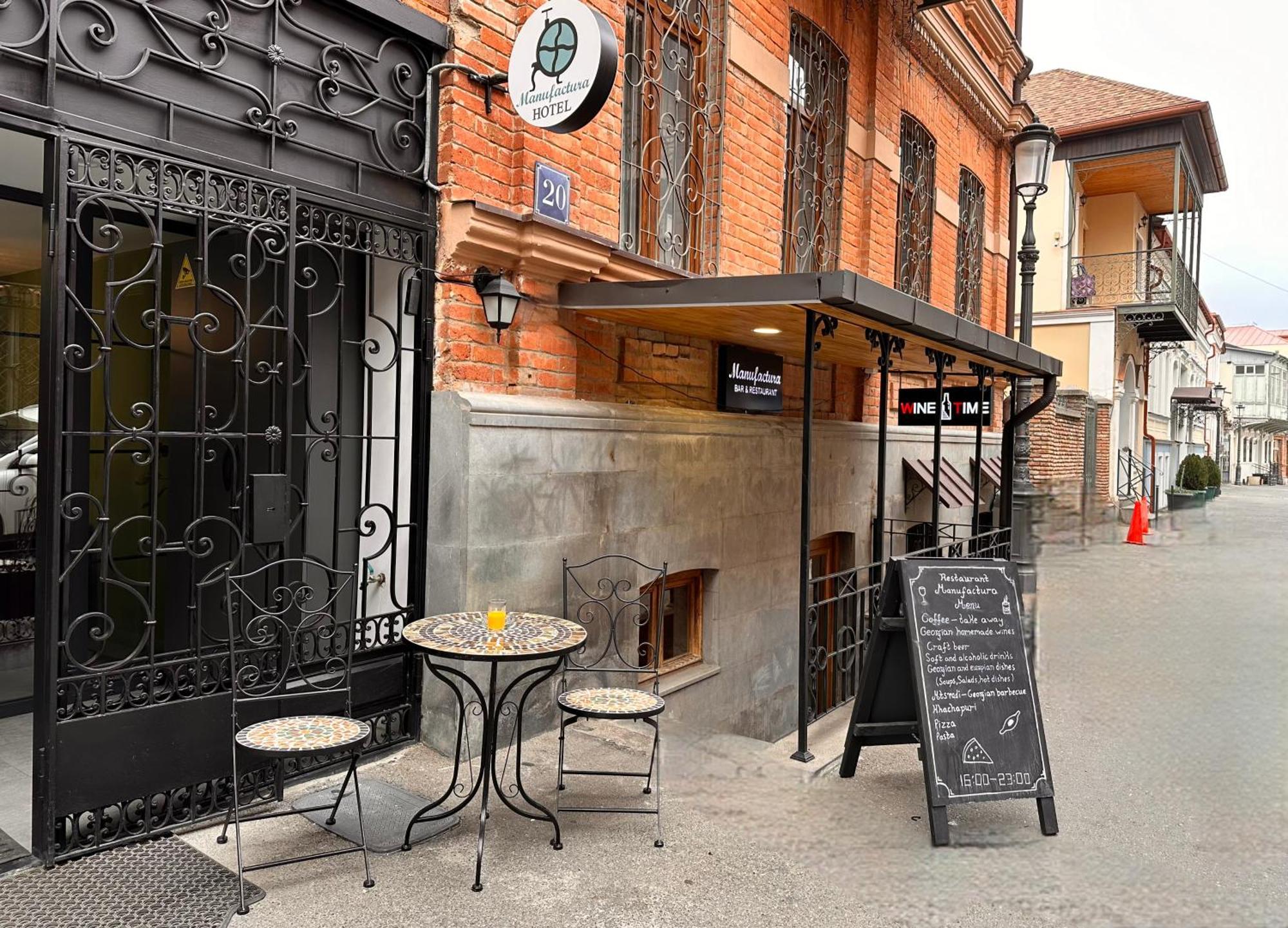 Boutique Hotel Manufactura Tbilisi Exterior foto